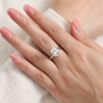 5 Carat Antique Cushion Moissanite Ring