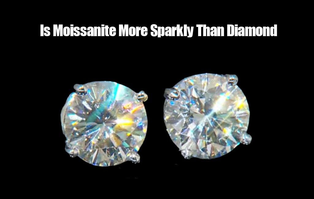 Is Moissanite More Sparkly Than Diamond