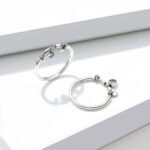 Lane Woods 925 3 Heart Promise Engagement Wedding Moissanite Ring