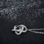 Lane Woods 925 Silver Elegant Design Moissanite Necklace