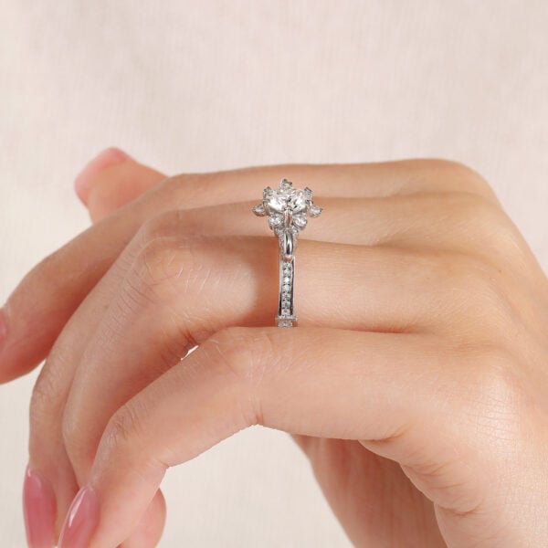 Lane-Woods-925-Silver-Fairy-Flower-Round-Moissanite-Ring-8