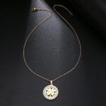 Lane Woods 925 Silver Four Leaf Clover Moissanite Necklace