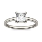 Lane Woods 925 Silver Four Prong Moissanite Ring