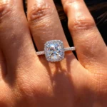 Lane-Woods-925-Silver-Halo-Round-Solitaire-Pave-Side-Stones-3