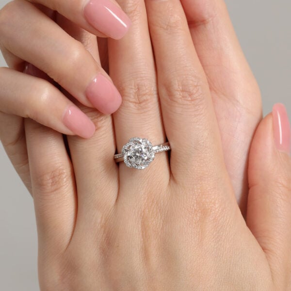 Lane-Woods-925-Silver-Holding-Flowers-Round-Moissanite-Ring-2