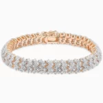 Lane Woods 925 Silver Overlay Moissanite Bracelet