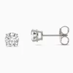 Lane Woods 925 Silver Round Solitaire Ring