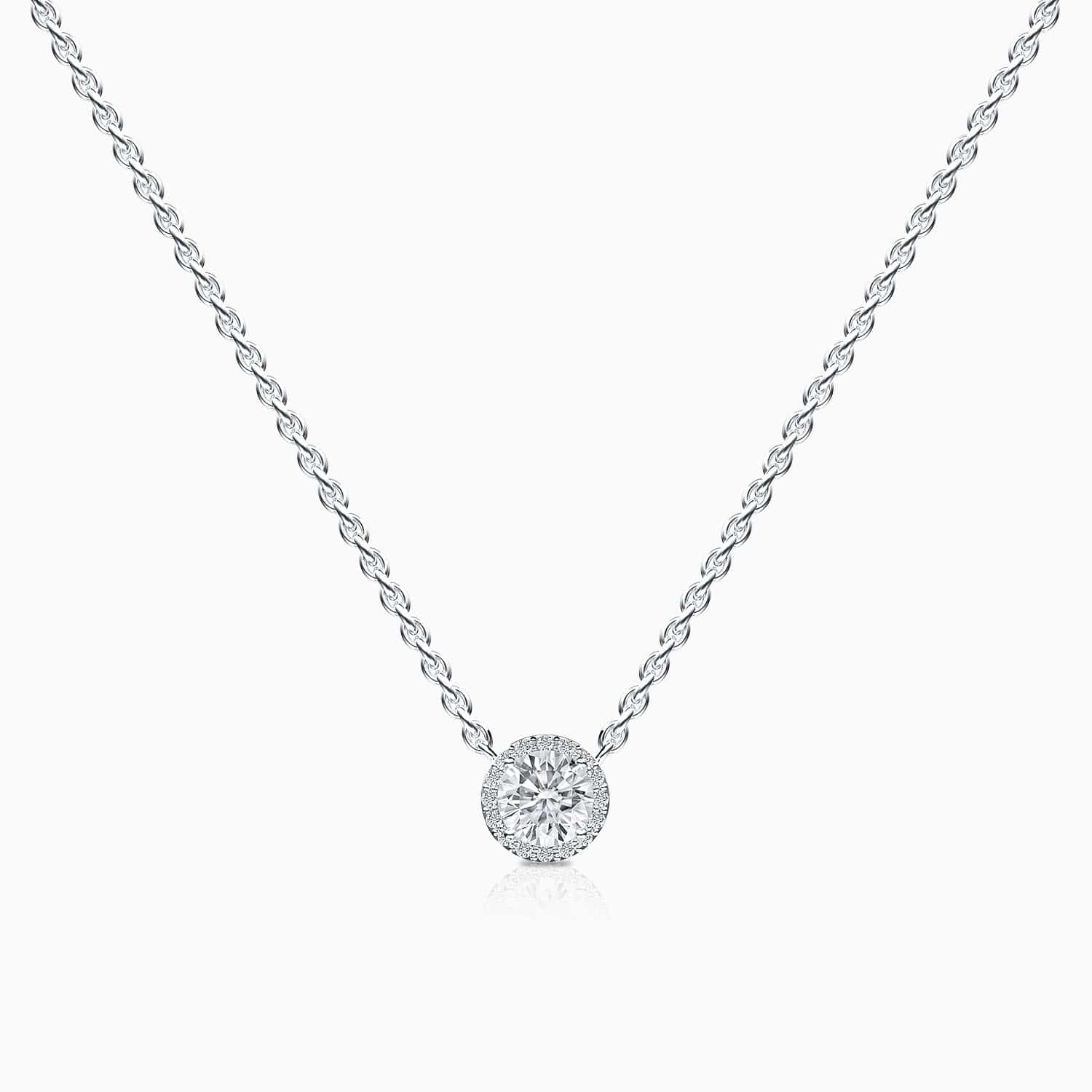 Precious Metal-Plated Sterling Silver Cubic Zirconia Necklace | Michael  Kors Canada