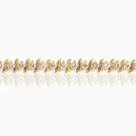 Lane Woods 925 Silver S-Link Tennis Bracelet