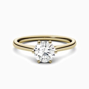 Lane Woods 925 Silver Six Prong Moissanite Ring