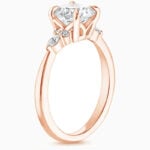Lane Woods 925 Silver Marquise-shaped Moissanite Ring