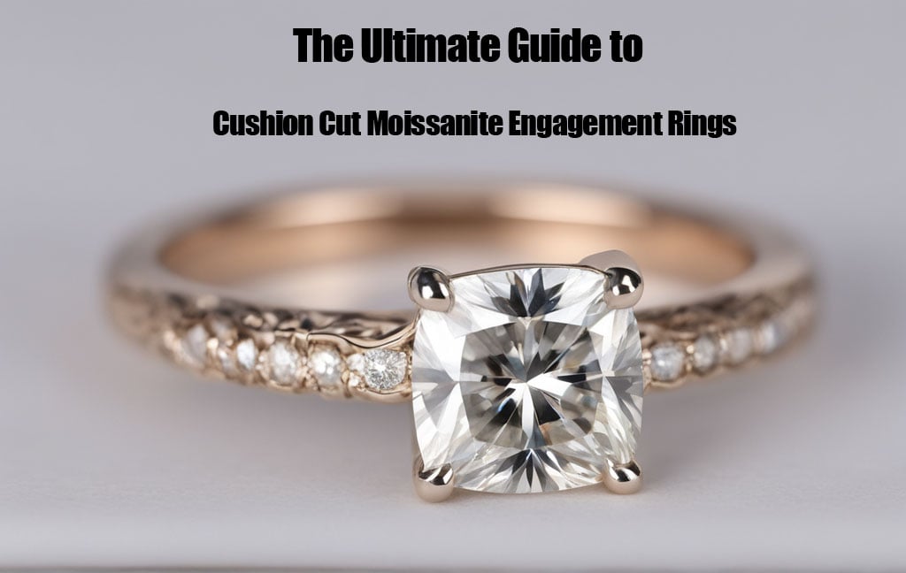 The Ultimate Guide to Cushion Cut Moissanite Engagement Rings