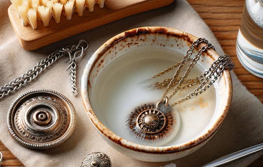 How to Clean Rusted Jewelry - Utilizing White Vinegar