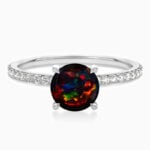 Huge Promise Engagment Wedding Opal Ring