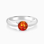 Luxury Promise Engagment Wedding Opal 4 Prongs Inlaid Ring