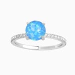Huge Promise Engagment Wedding Opal Ring