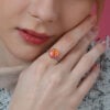 Huge Promise Engagment Wedding Opal Ring