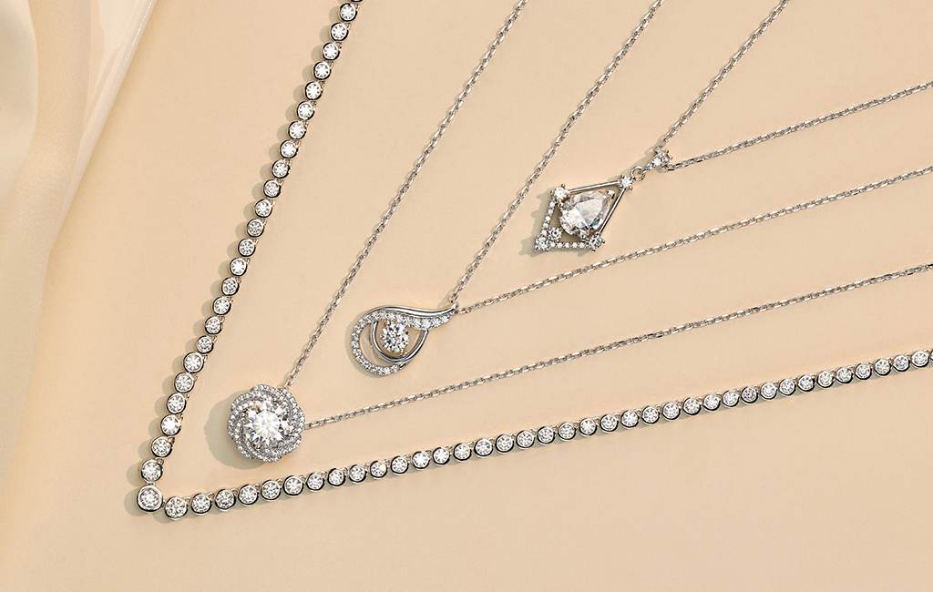 Moissanite Necklace Designs for Every Occasion