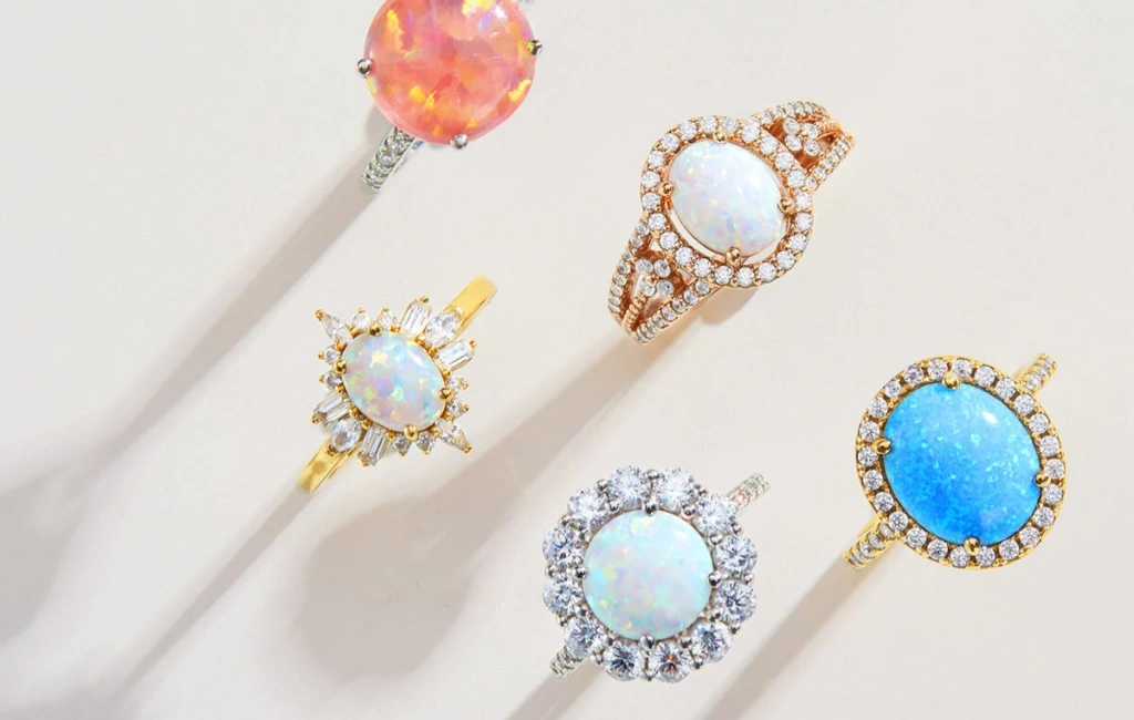 lanewoods opal rings