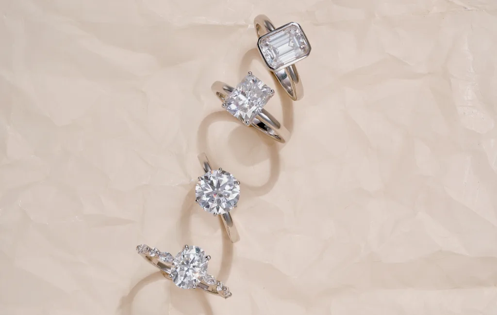 Moissanite Solitaire Rings Timeless Elegance in a Modern Gem