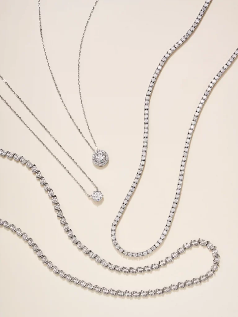 lanewoods moissanite necklaces