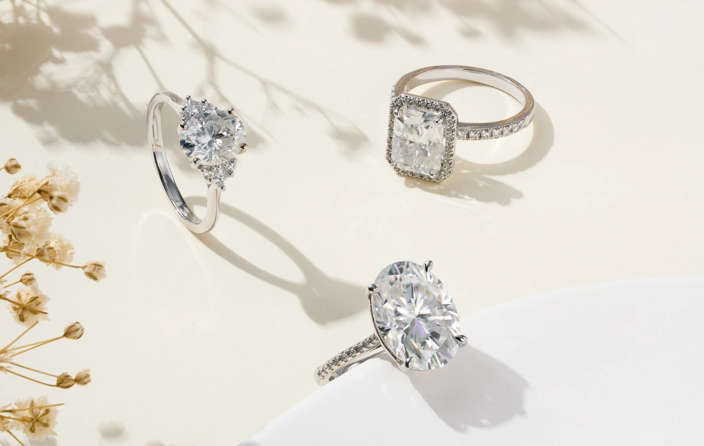 Why Moissanite Is the Fall Engagement Ring Choice - Trends, Cuts & Settings